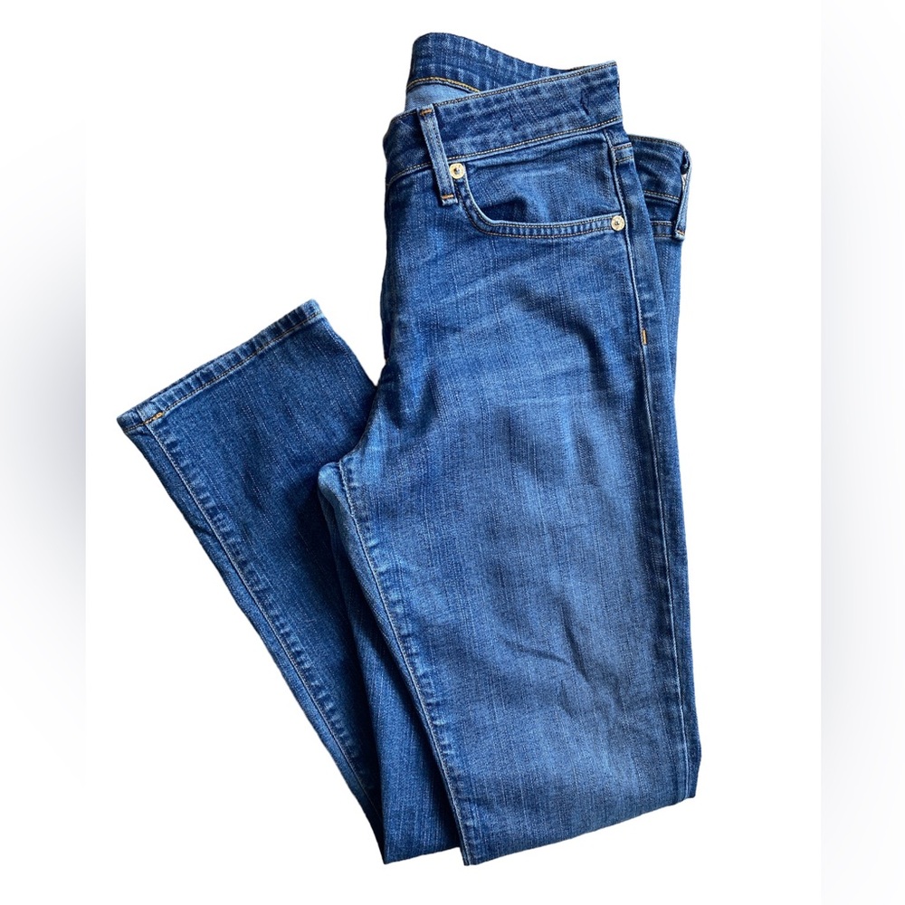 Juicy Couture Women’s Jeans Size 27 Crooped Boot Denim Mid Rise READ